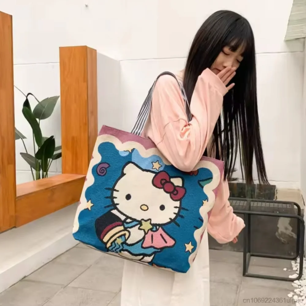 Hello Kitty Large Tote Bag purse - Picture 3 of 12